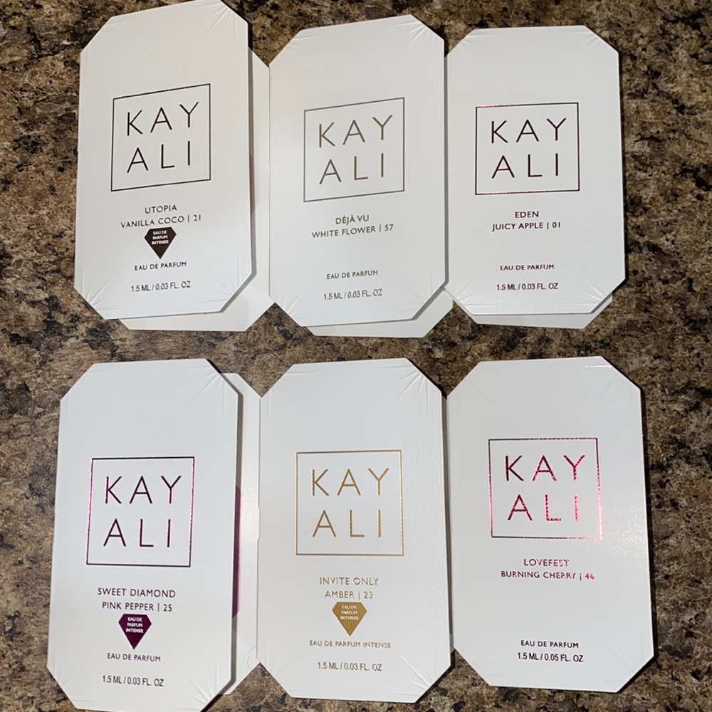 Kayali bundle of 6 fragrances